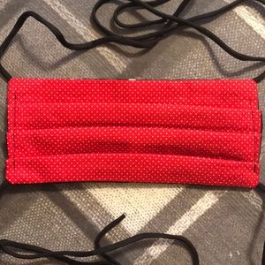 Washable face mask with interfacing